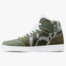 Load image into Gallery viewer, Forest Green High-Top Designer Sneakers | Unisex
