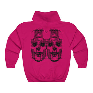 Skeleton Designer Hooded Sweatshirt | Multiple Colors Available