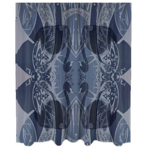 This designer curtain can block 40%-50% of the sunlight while still letting sufficient light in. It is suitable for bedrooms, living rooms, offices, hotels, etc. Material: Chiffon (100% polyester). Features: Easy to care and durable; Spliced in the middle into 2 pieces. Choose your size from the chart below. Free shipping. 