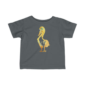 Grey toddler t-shirts with duck at Ace. Shop now for premium quality toddler clothes. www.aceshoppingclub.com