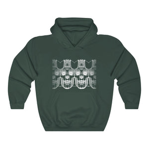 Skeleton Designer Hooded Sweatshirt | Multiple Colors Available