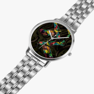 Unique premium ultra-thin designer watch suitable for everyday life! Only available at Ace Shopping Club. Premium SEIKO Quartz Movement.Premium Stainless Steel Case & Bands. 