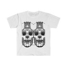 Load image into Gallery viewer, White skeleton gym t-shirts at Ace Shopping Club. We welcome you to shop with us! www.aceshoppingclub.com 
