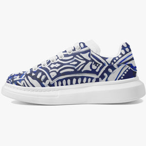 These white sneakers are designed by Joe Ginsberg and only available at Ace Shopping Club. Leather upper with mesh lining construction. Soft EVA padded insoles. Reinforced EVA outsole for traction and exceptional durability. Lifestyle design, suitable for daily occasions. Free Shipping.