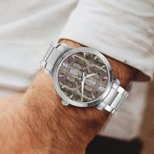 Load image into Gallery viewer, This watch is a unique gift for someone who loves architecture. Classic Analogues high quality automatic mechanical movement watch. High-density stainless steel body, accurate timing, suitable for business and casual occasions. 

