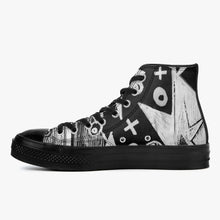 Load image into Gallery viewer, Fashion without limits! These extremely comfortable high-top sneakers are designed by award-winning designer, Joe Ginsberg. A truly original way to express oneself and inspire new fashion trends on the go
