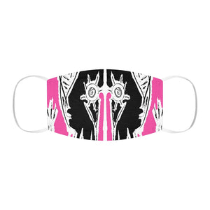 Pink Rooster Designer Mask