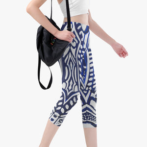 Delft Blue Yoga Pants