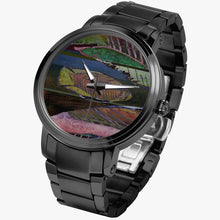 Load image into Gallery viewer, This watch is a unique gift for someone who loves fishing. Classic Analogues high quality automatic mechanical movement watch. 
