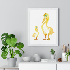 Mommy and Baby Ducky Print | Multiple Sizes