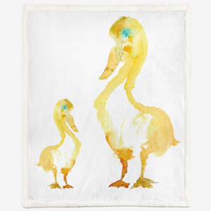 This blanket is custom designed by Joe Ginsberg for Ace Shopping Club. Double-sided, grey, high quality throw blanket. 100% high quality polyester; with just enough air between the two sides to make it warm and breathable. 