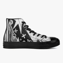 Load image into Gallery viewer, Fashion without limits! These extremely comfortable high-top sneakers are designed by award-winning designer, Joe Ginsberg. A truly original way to express oneself and inspire new fashion trends on the go
