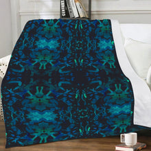 Load image into Gallery viewer, Beautiful handmade designer throw for your living room or bedroom. Material: Premium suede polyester fabric on the top layer. Soft and comfy interior lining to keep you warm in wintertime. Machine wash in cold water, Do Not Bleach, Gentle Cycle. Free Shipping. 
