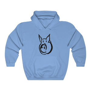 Blue hoody with pig for women at Ace Shopping Club. We welcome you to shop with us! www.aceshoppingclub.com 
