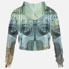 Load image into Gallery viewer, Super stylish crop top sweatshirt just for you! Handmade with premium polyester blend fabric, guarantee the soft wearing feeling. Classic round collar style. High-rise Cropped Type. Adjust/Care Instructions. Machine wash, gentle or delicate, Tumble dry at a low heat (not exceeding 55° C). Free shipping. 
