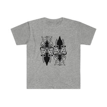 Load image into Gallery viewer, This grey t-shirt is made from very soft cotton. Shop www.aceshoppingclub.com now!
