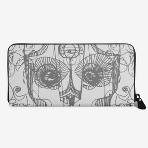 Beautiful leather wallet for you or as a gift to a friend. The wallet is made of high-quality PU leather, soft inner fabric, comfortable, lightweight, waterproof, durable, eco-friendly and luxurious. Great gift idea for your mother, wife, daughter, girlfriend, or close friends and teachers.