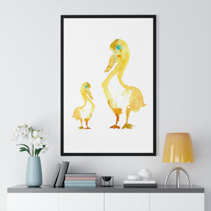 Mommy and Baby Ducky Print | Multiple Sizes