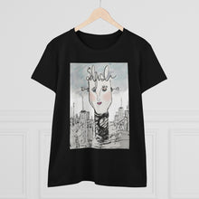 Load image into Gallery viewer, Premium black t-shirts for women at Ace Shopping Club. We welcome you to shop with us! www.aceshoppingclub.com 
