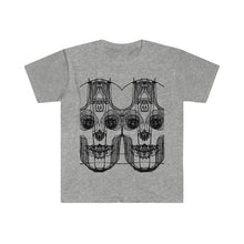 Load image into Gallery viewer, Grey skeleton gym t-shirts at Ace Shopping Club. We welcome you to shop with us! www.aceshoppingclub.com 
