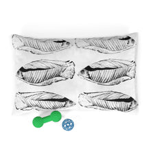 Load image into Gallery viewer, Give your cat a place of their own with our pet bed! This feather soft fleece exterior is printable on one side, and has a dark brown zippered back and pillow insert
