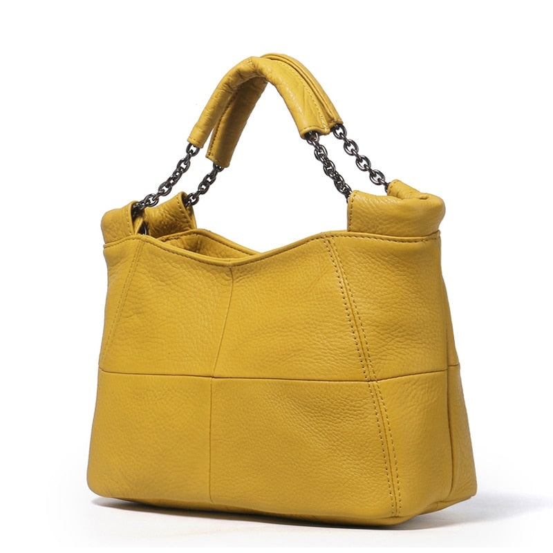 Soft Leather Handbag | Multiple Colors