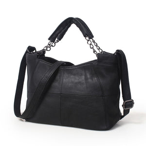 Soft Leather Handbag | Multiple Colors