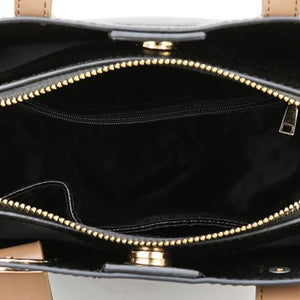 Beautiful elegant handbag Size: 10.74 x 11.41 x 5.11 inches (27.3cm x 29cm x 13cm). Number of Handles/Straps: Single. Main Material: PU. Lining Material: Polyester. Interior: Interior Slot Pocket, Interior Zipper ,Cell Phone Pocket. Hardness: Soft. Closure Type: Zipper. Free shipping.