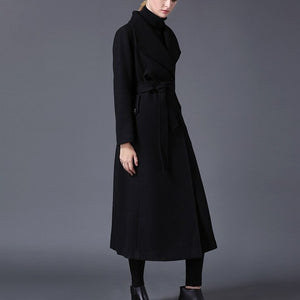 Wool Black Coat
