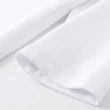 Load image into Gallery viewer, Beautiful simple shirts in black and white. Material: 95% cotton, 5% Spandex. Sleeve Style: Regular. Sleeve Length: Short. Fit Type: Regular. Fabric Type: Broadcloth. Collar: Skew Collar. Clothing Length: Regular
