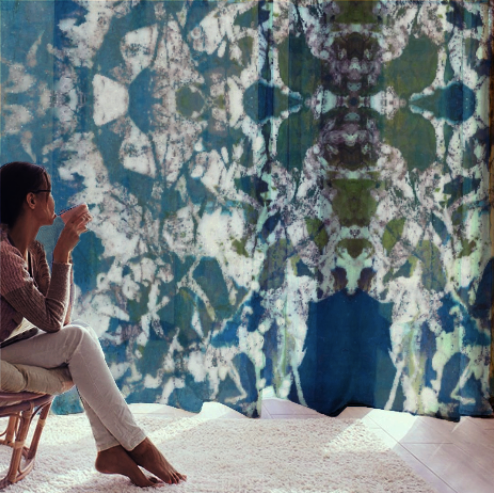 This curtain can block 40%-50% of the sunlight while still letting sufficient light in. 