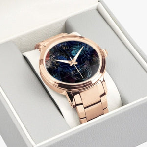 This watch is a unique gift for someone who loves fishing. Designed by Joe Ginsberg 
