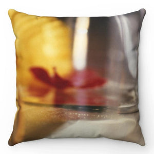 This beautiful square indoor pillow is custom designed by artist Joe Ginsberg for Ace Shopping Club. 