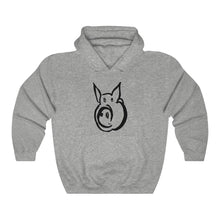 Load image into Gallery viewer, Pig graphic designer hoody in grey for women at Ace Shopping Club. We welcome you to shop with us! www.aceshoppingclub.com 
