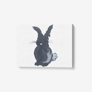 Cute wall art for your nursery. Canvas panel is 24"x18", total 1 Panel. Choose between rolled canvas or stretched on solid wooden frames.  
