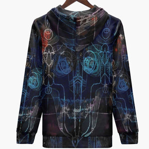 Cool and casual streetwear designer hoodie for men. Class fit type. Durable zipper up closure. Handmade with premium polyester blend fabric, guarantees a soft feeling.