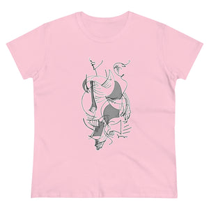 This light pink t-shirt is designed by Joe Ginsberg. What’s better than soft, heavy cotton, quality t-shirt in your wardrobe?