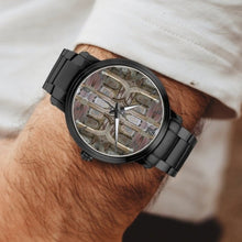 Load image into Gallery viewer, This watch is a unique gift for someone who loves architecture. Classic Analogues high quality automatic mechanical movement watch. High-density stainless steel body, accurate timing, suitable for business and casual occasions. 
