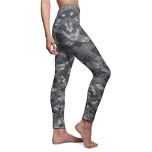 Load image into Gallery viewer, Grey graphic yoga leggings for women at Ace Shopping Club. We welcome you to shop with us! www.aceshoppingclub.com 

