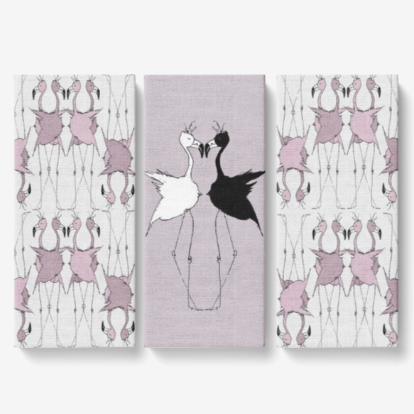 Watercolor pink art for your nursery decor at Ace Shopping Club.