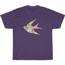 Load image into Gallery viewer, Purple t-shirts with bird graphic at Ace Shopping Club. Shop with us for premium T-shirts. www.aceshoppingclub.com
