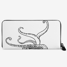 Load image into Gallery viewer, Designer leather wallet for you or as a gift to a friend. The wallet is made of high-quality PU leather, soft inner fabric, comfortable, lightweight, waterproof, durable, eco-friendly and luxurious.
