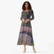 Load image into Gallery viewer, Look fantastic in this designer dress by JG. Only available at Ace Shopping Club. Handmade premium polyester-spandex fabric guaranteed a soft feeling. Classic round collar. 
