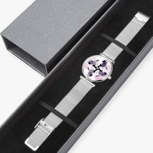 Load image into Gallery viewer, Premium waterproof ultra-thin designer watch has a classic quartz movement. Designed by Joe Ginsberg. High density 304 stainless steel case and bands. 
