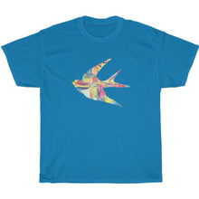 Load image into Gallery viewer, Premium royal blue t-shirts with bird graphic at Ace Shopping Club. Shop with us for premium T-shirts. www.aceshoppingclub.com
