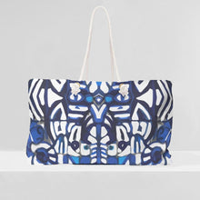 Load image into Gallery viewer, Delft Blue Designer Tote Bag
