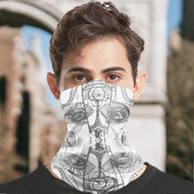 Load image into Gallery viewer, Skeleton Designer Sports Scarf
