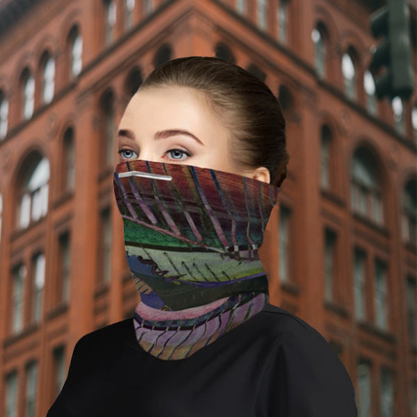 Fish Designer Bandana with Two Filter Pads