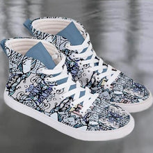 Load image into Gallery viewer, Luxe Hi-Top Designer Sneakers
