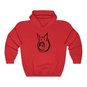 Red hoody with pig for women at Ace Shopping Club. We welcome you to shop with us! www.aceshoppingclub.com 